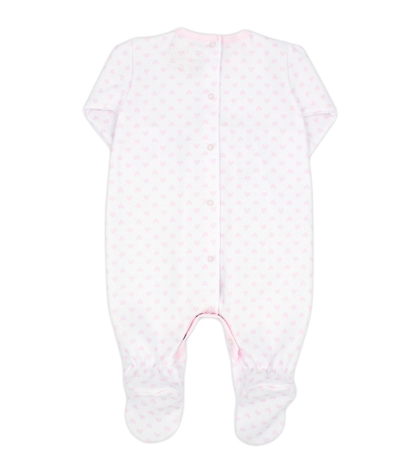 Pink Leaf Footie